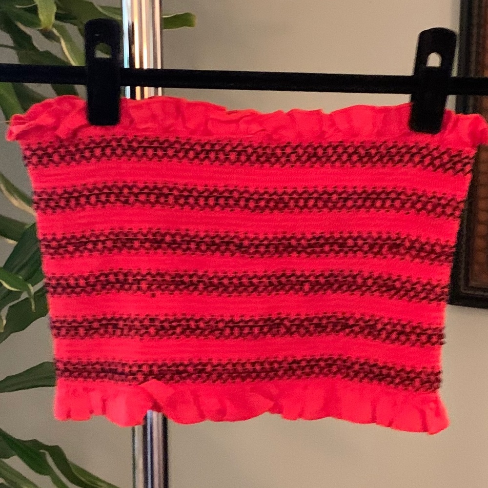 Cotton Candy LA Red Top Size S/M - Picture 2 of 3